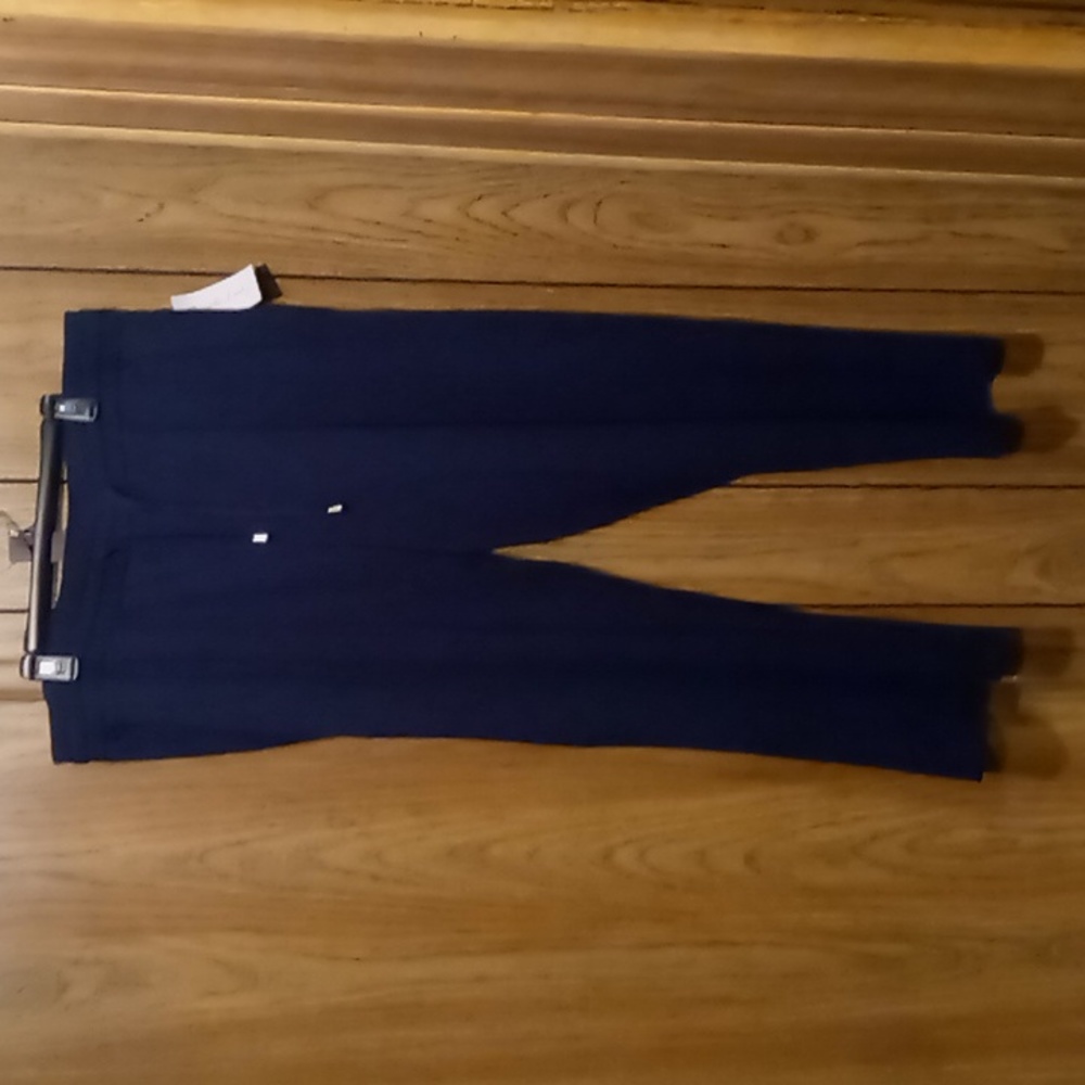 Royale Lady navy blue draw string pants women's size 3XL NWT